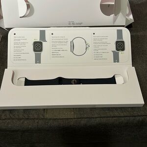 Apple Watch midnight blue band only size M/L